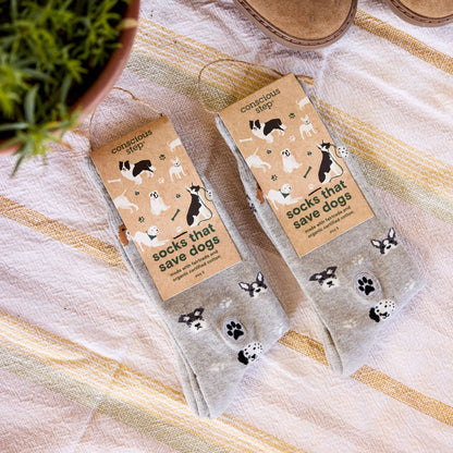 Calcetines que salvan perros (Fotos de perros)