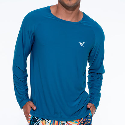 Stay Cool and Protected with the Ultralight UPF Long Sleeve Shirt in Deep Ocean