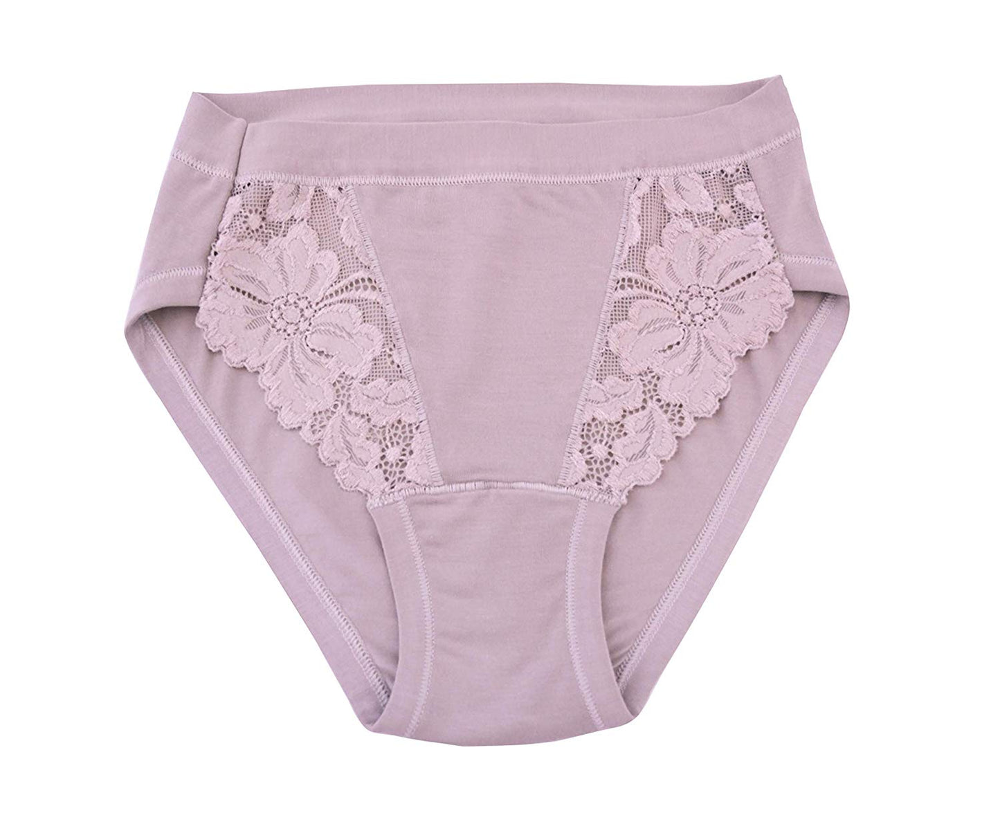 Braguitas EGI Luxury Modal para mujer con adornos de encaje. Fabricadas con orgullo en Italia.(714)
