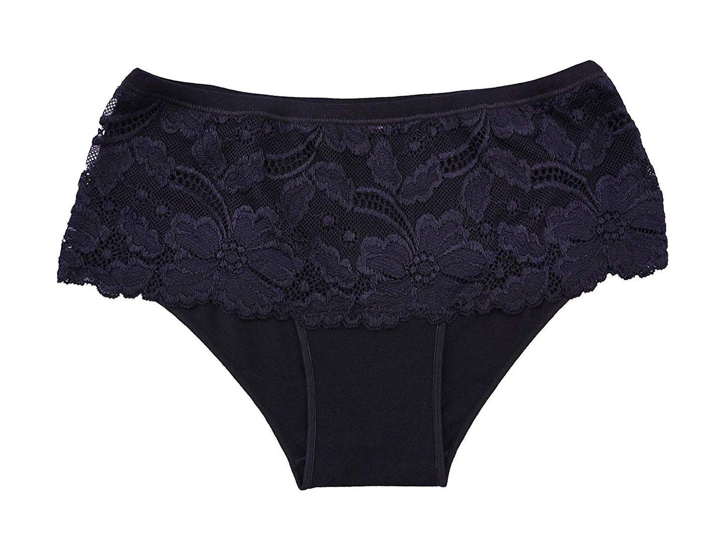 Bragas de mujer de modal de lujo con encaje de EGI. Fabricado con orgullo en Italia.(1153)