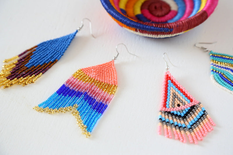 Pendientes Embera de sirena