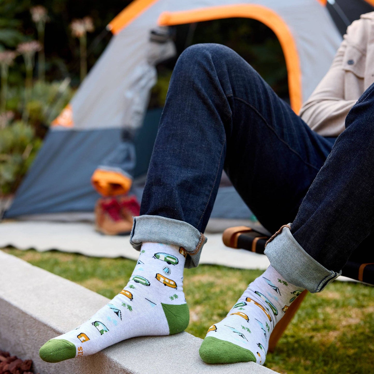 Calcetines que protegen los parques nacionales (Green Campers)