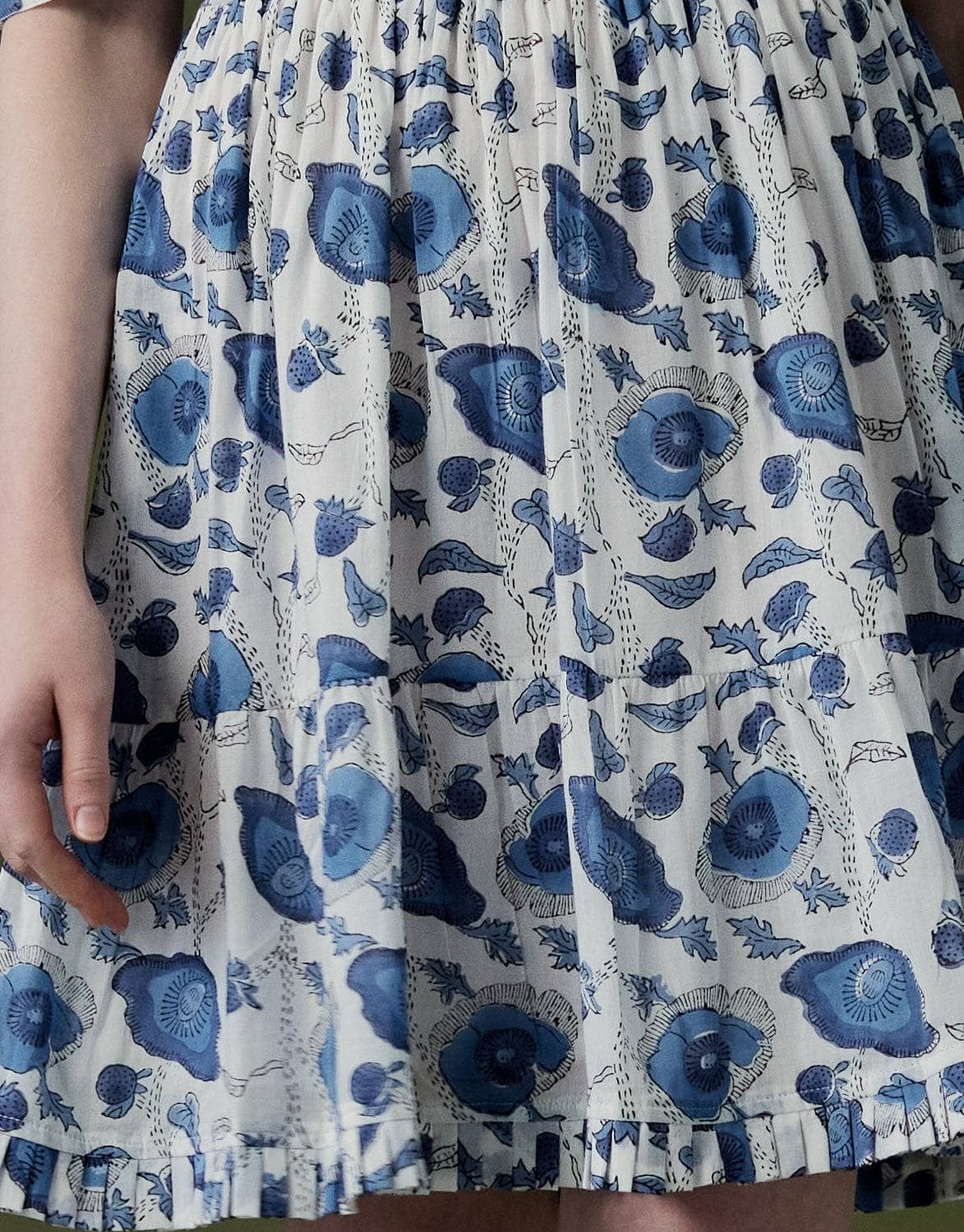 Vestido floral Anuka azul 