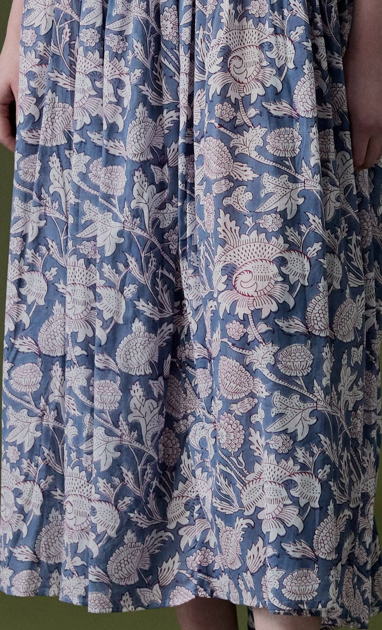 Vestido largo Anuka azul 