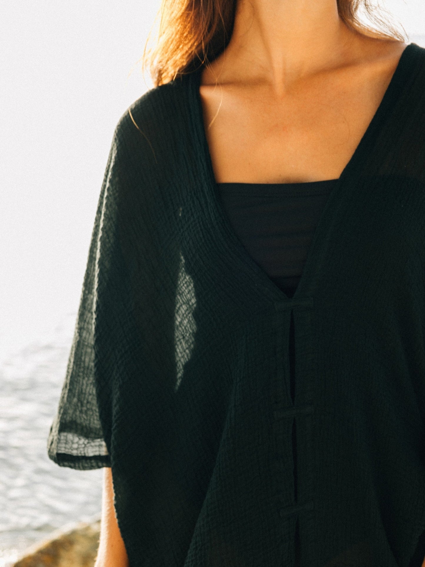 Kimono Ava - Negro