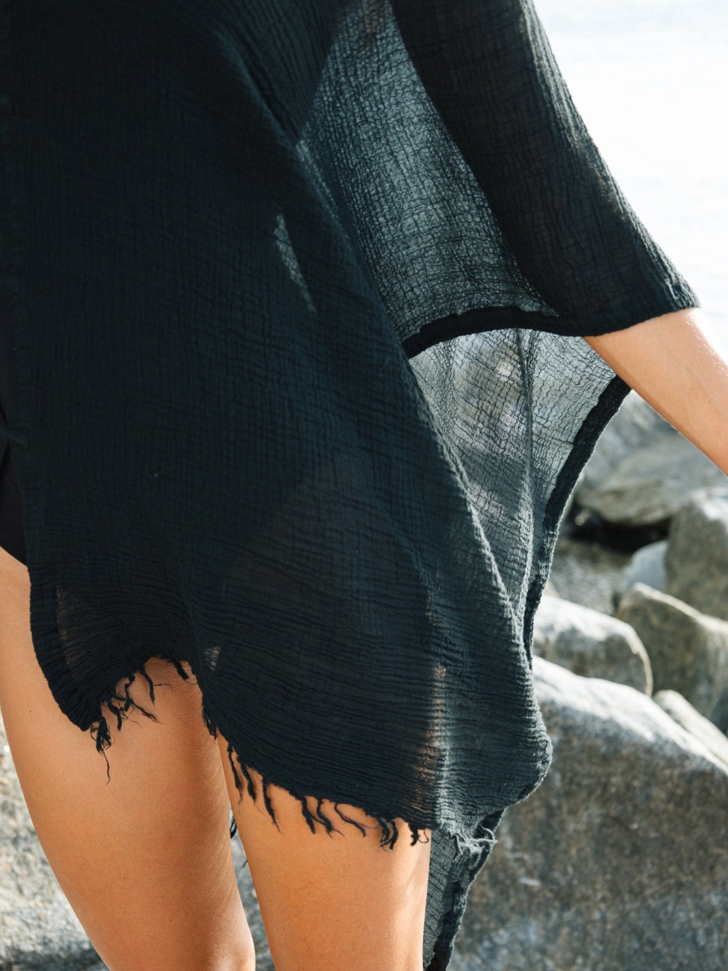 Kimono Ava - Negro