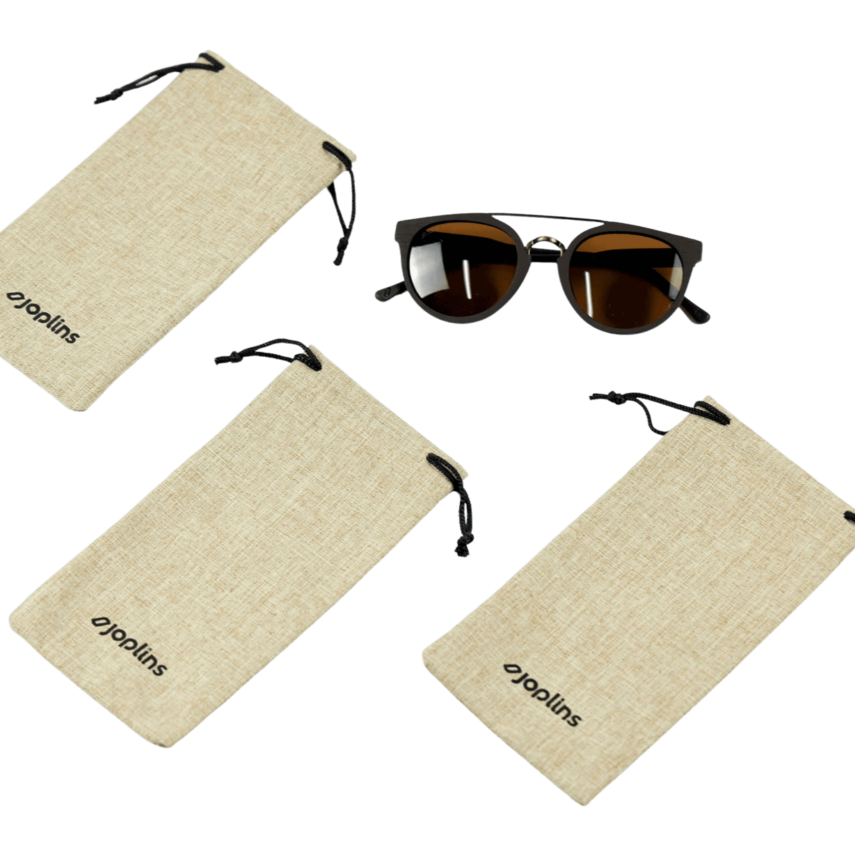 Joplins Pouch - Linen Sunglasses Pouches