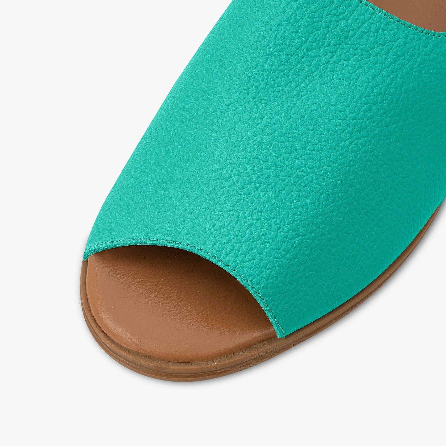 Turquoise Peep Toes