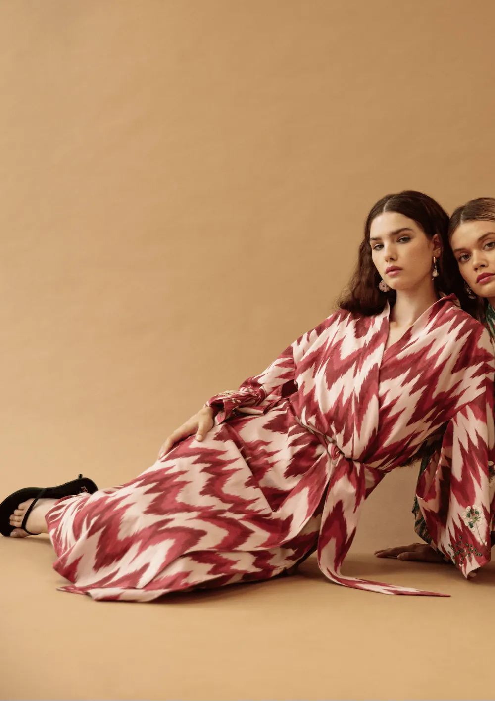 Kimono Anisa Ikat rosa