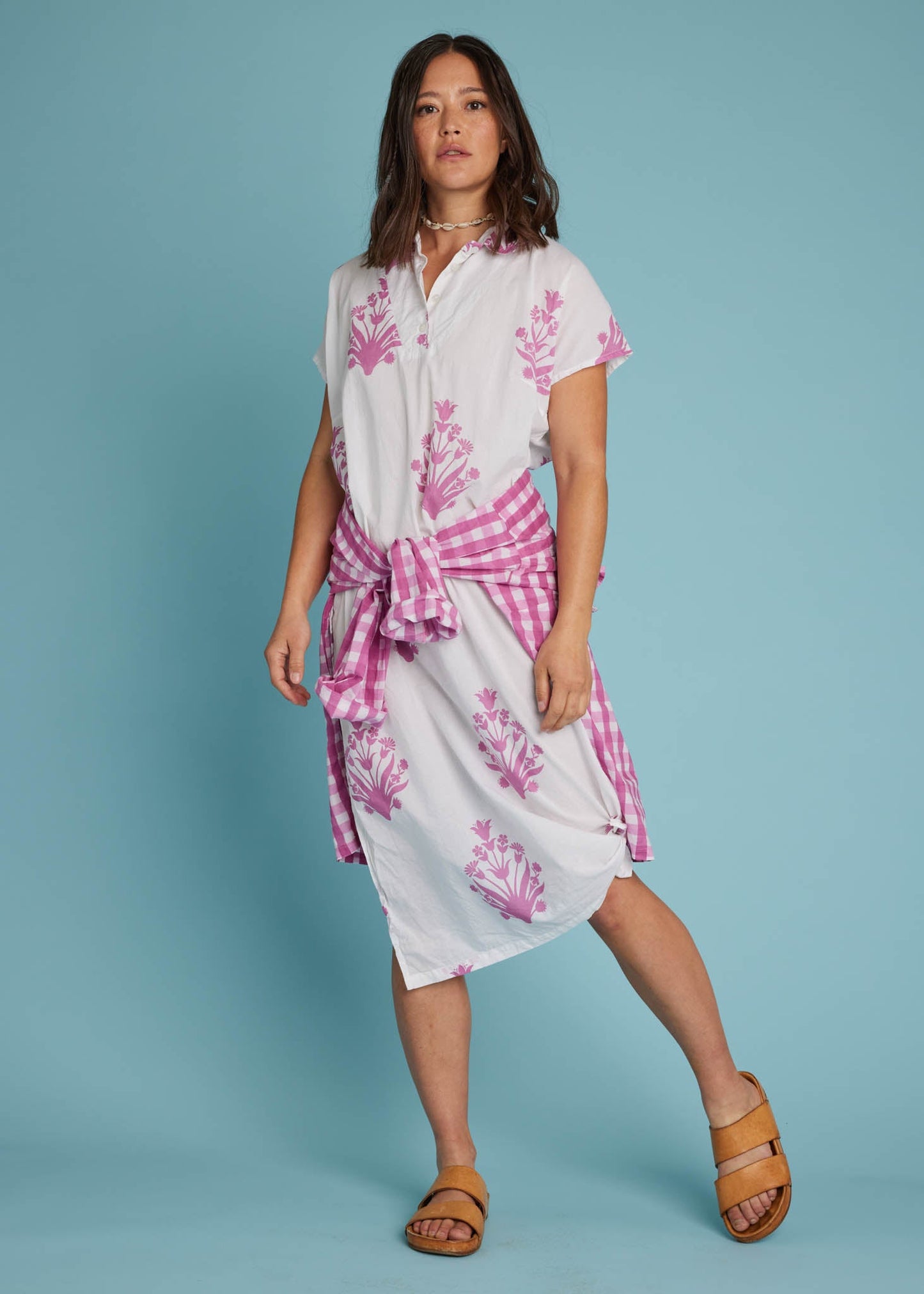 Caftán Scout - Dalia floral cameo