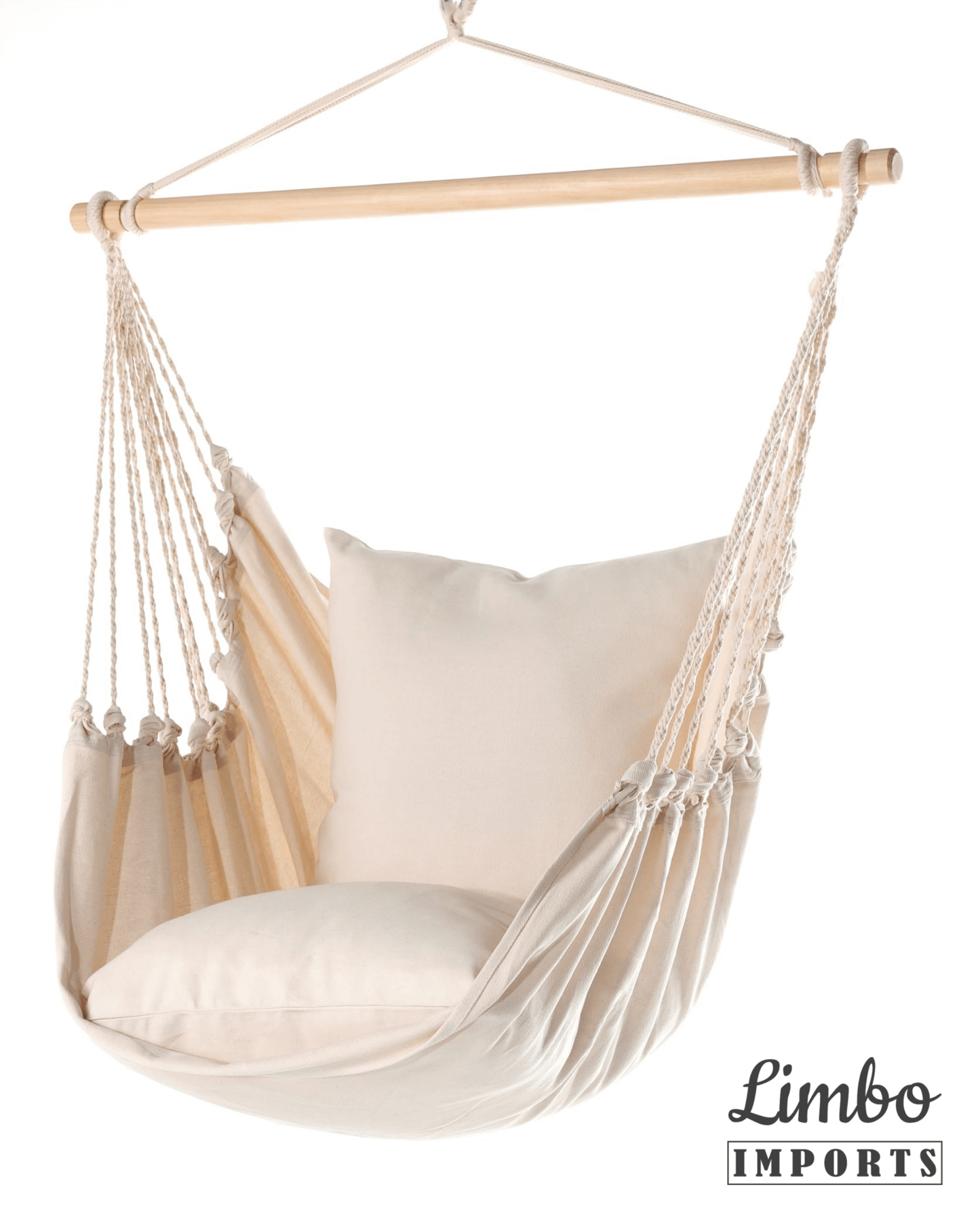 Silla hamaca colgante clásica blanca
