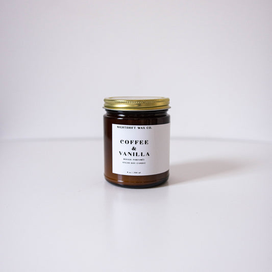 Coffee & Vanilla Soy Candle