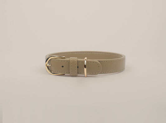 Beige Collar Dog Collar