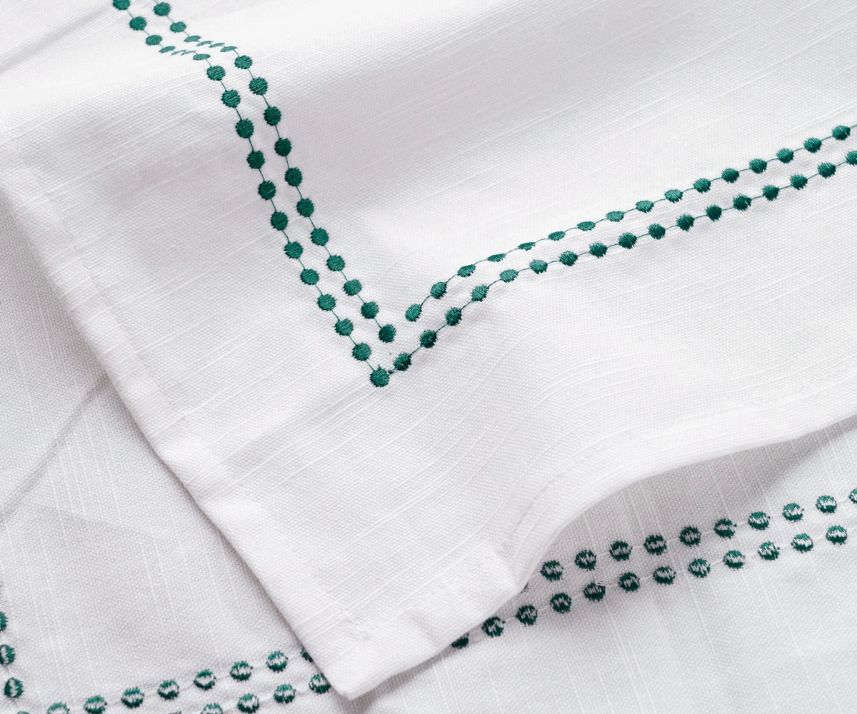 White Dinner Napkins - Pearl Napkins
