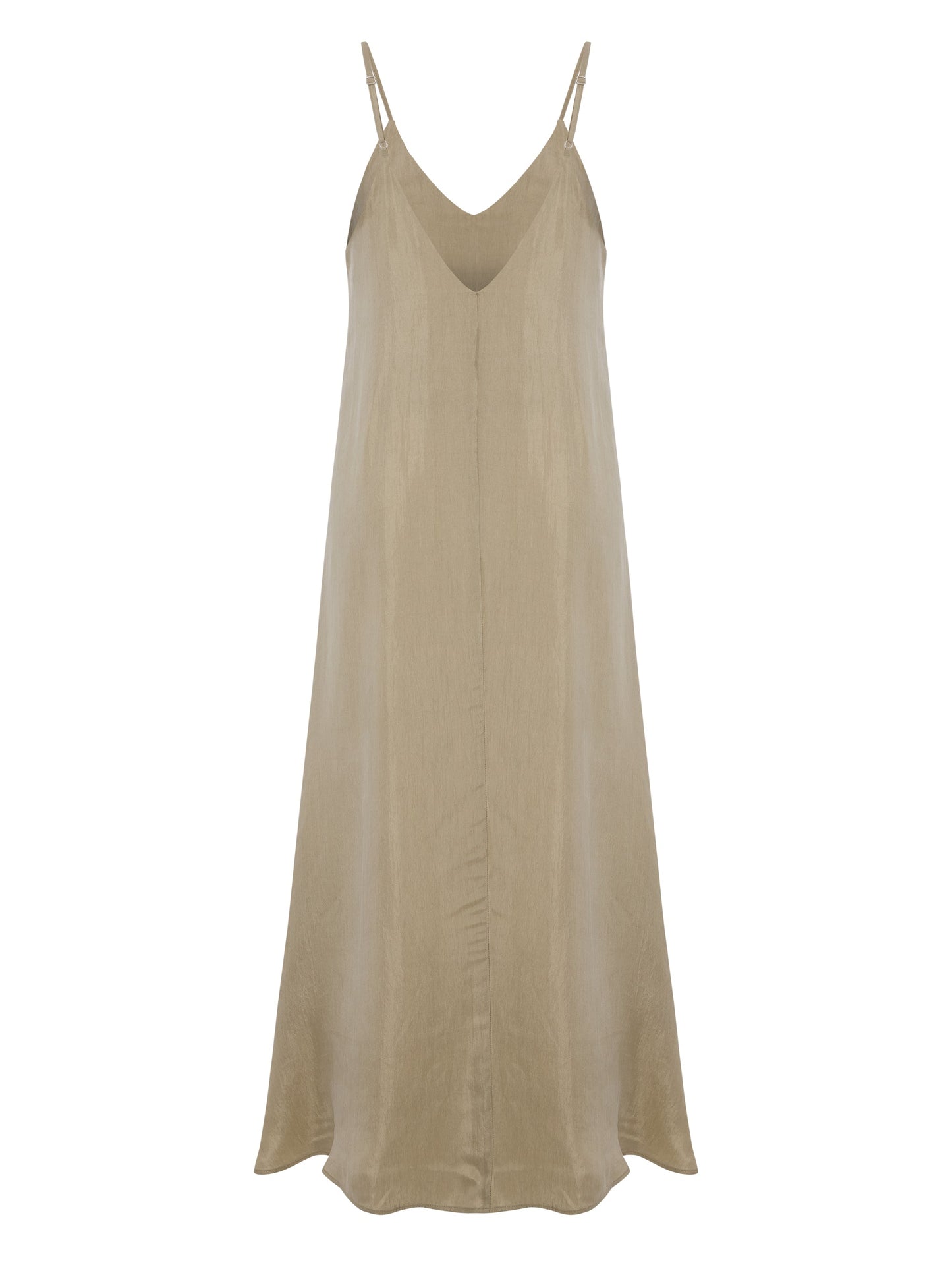 Maxivestido Lucid Flow - Verde Caqui