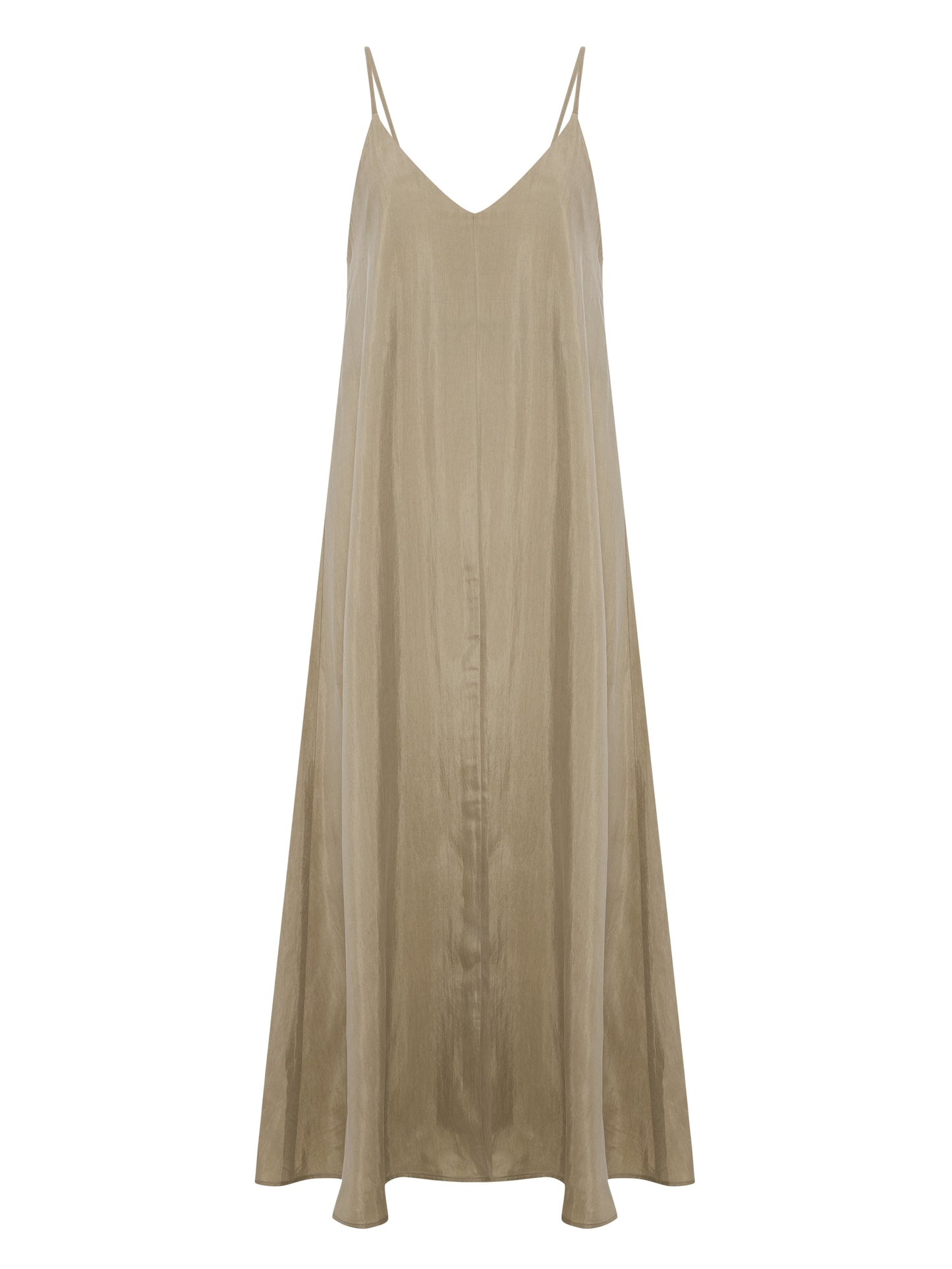 Maxivestido Lucid Flow - Verde Caqui