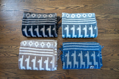 Alpaca Wool Throw Blanket - Alpaca Design