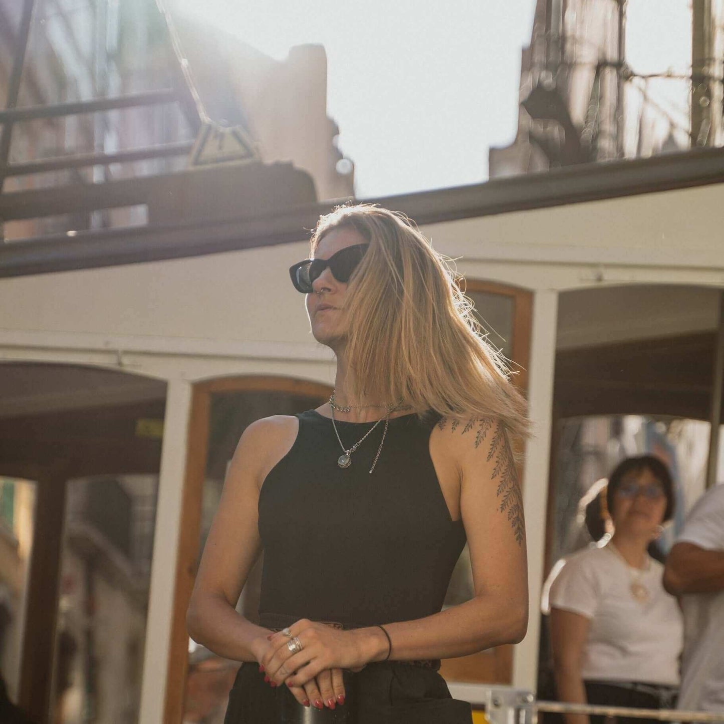 Evora - Gafas de sol de acetato biológico para mujer