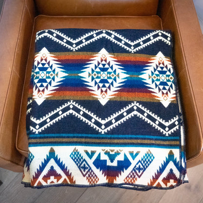 Andean Alpaca Wool Blanket - Rio