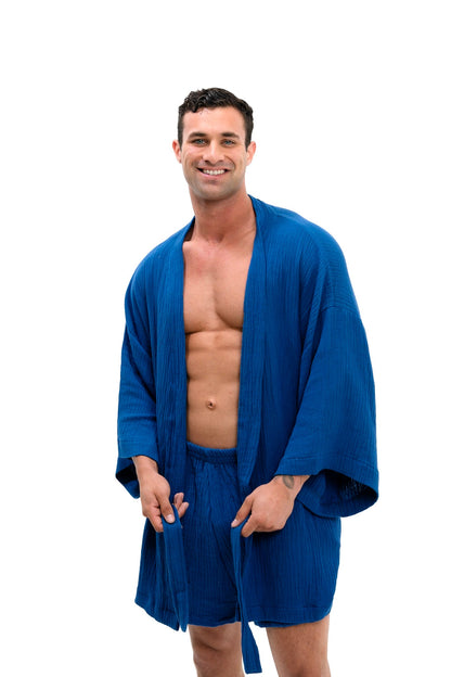 Batas Azul Hombre