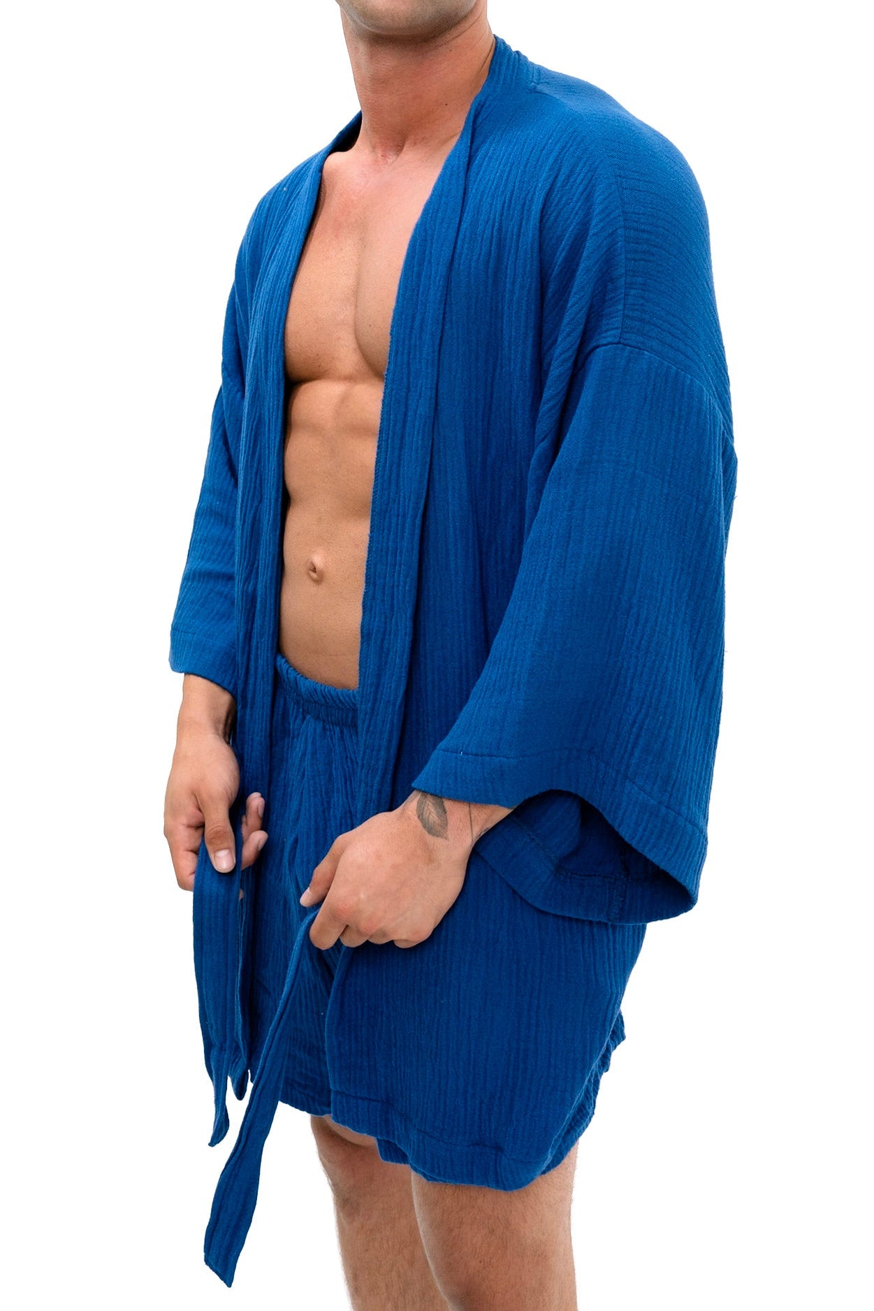 Batas Azul Hombre