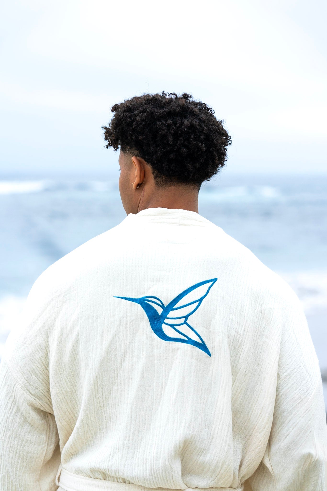 Men's Robe Set White