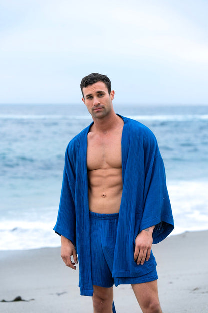 Batas Azul Hombre