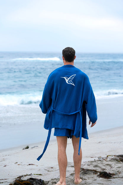 Batas Azul Hombre