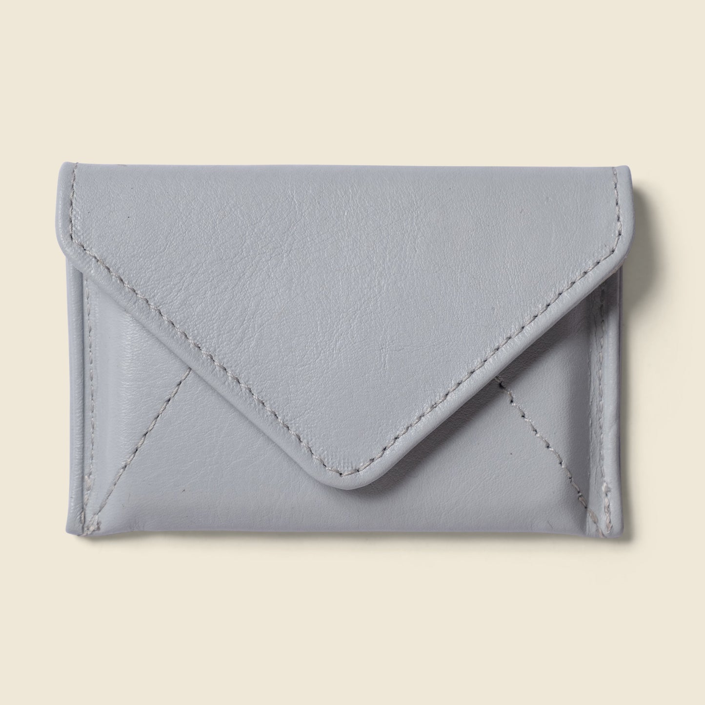 Mini cartera tipo sobre con protección RFID - Azul hielo