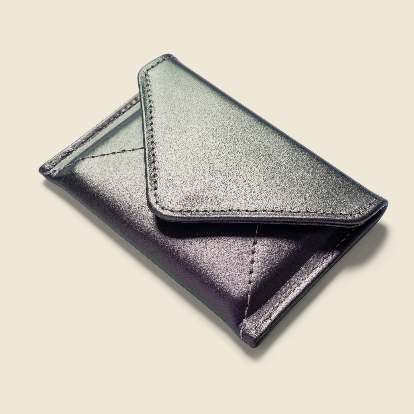 Mini cartera tipo sobre con protección RFID - Iridescent