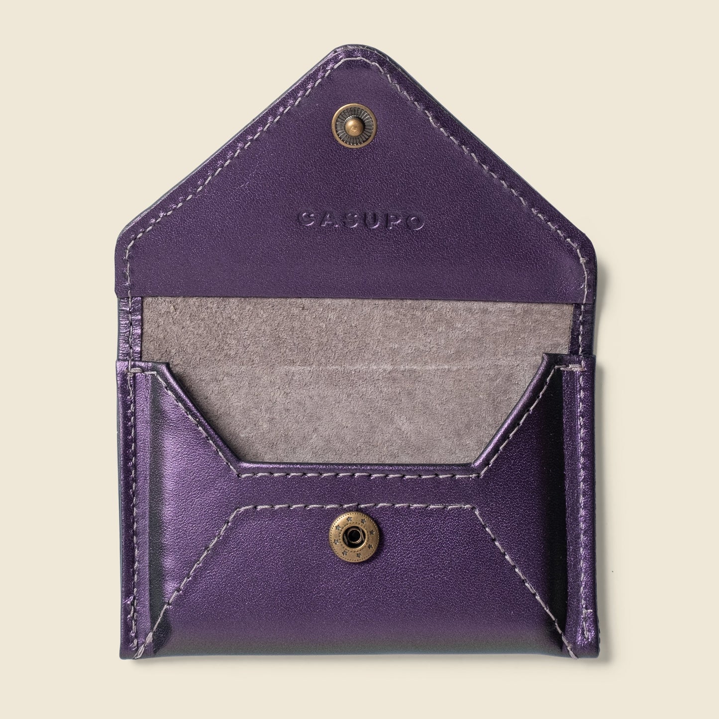 Mini cartera tipo sobre con protección RFID - Iridescent
