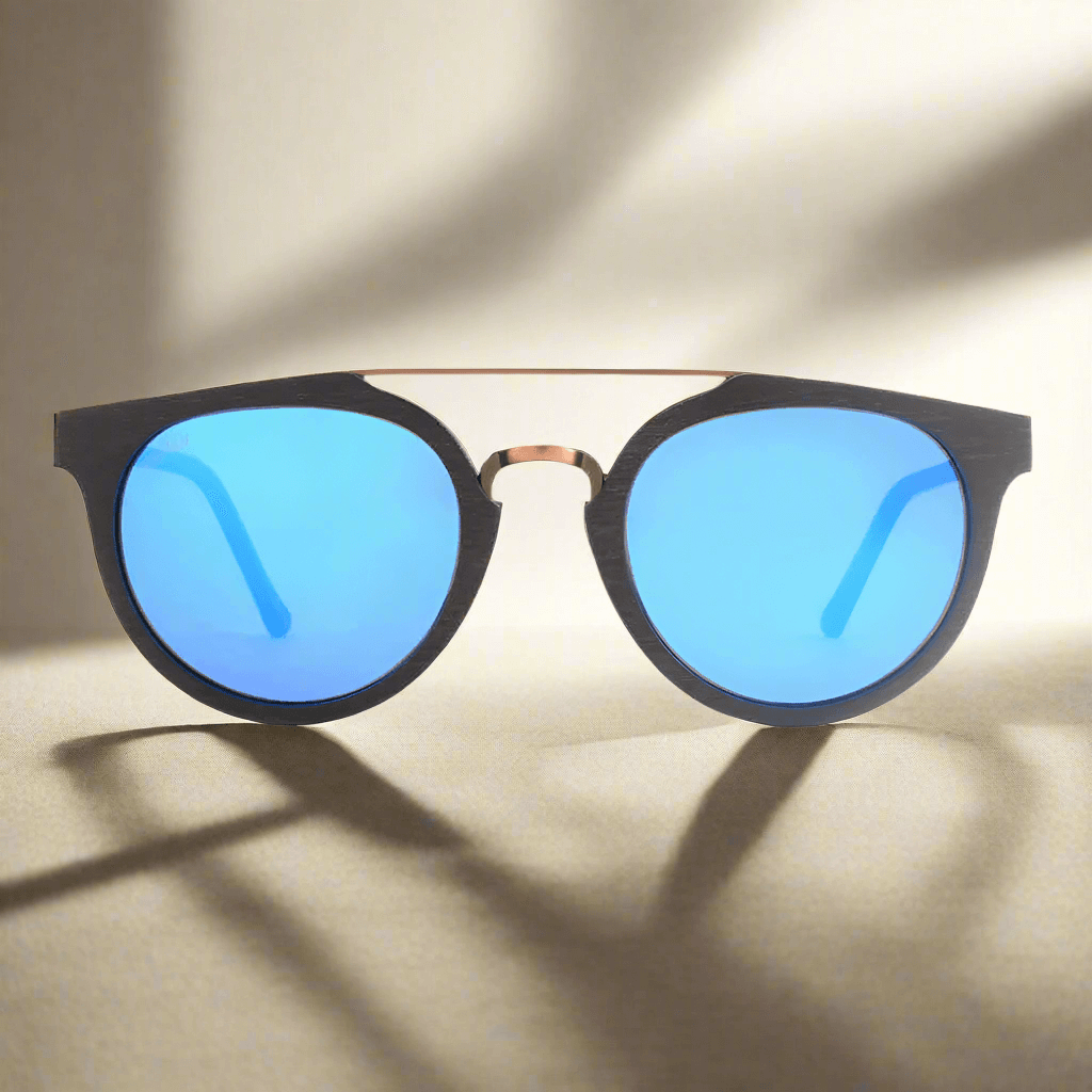 Las gafas de sol de madera Shiva