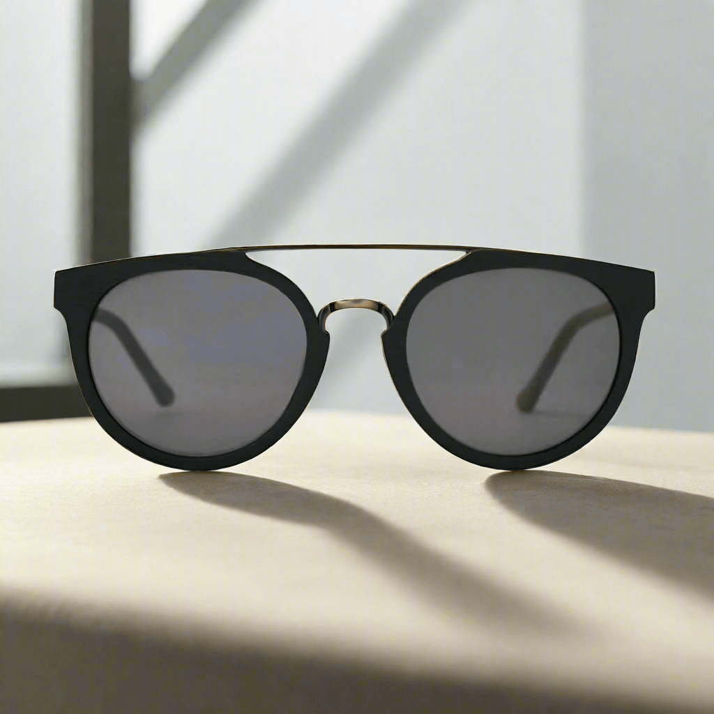Las gafas de sol de madera Shiva