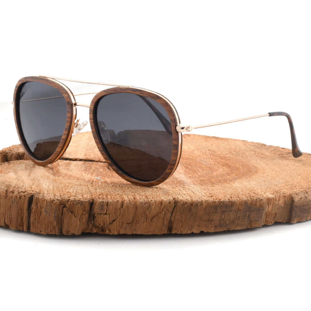 Julian - Gafas de sol de madera