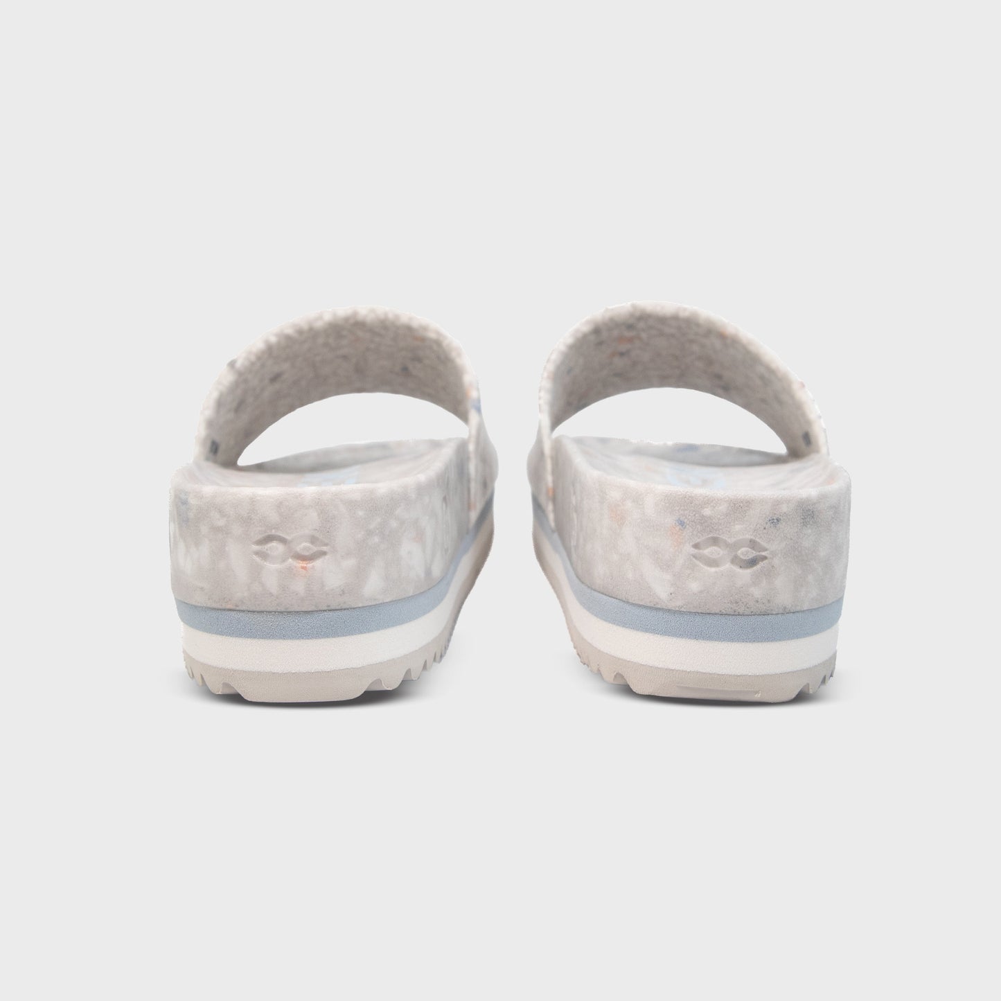 Sandalias de plataforma East Beach - Denim descolorido