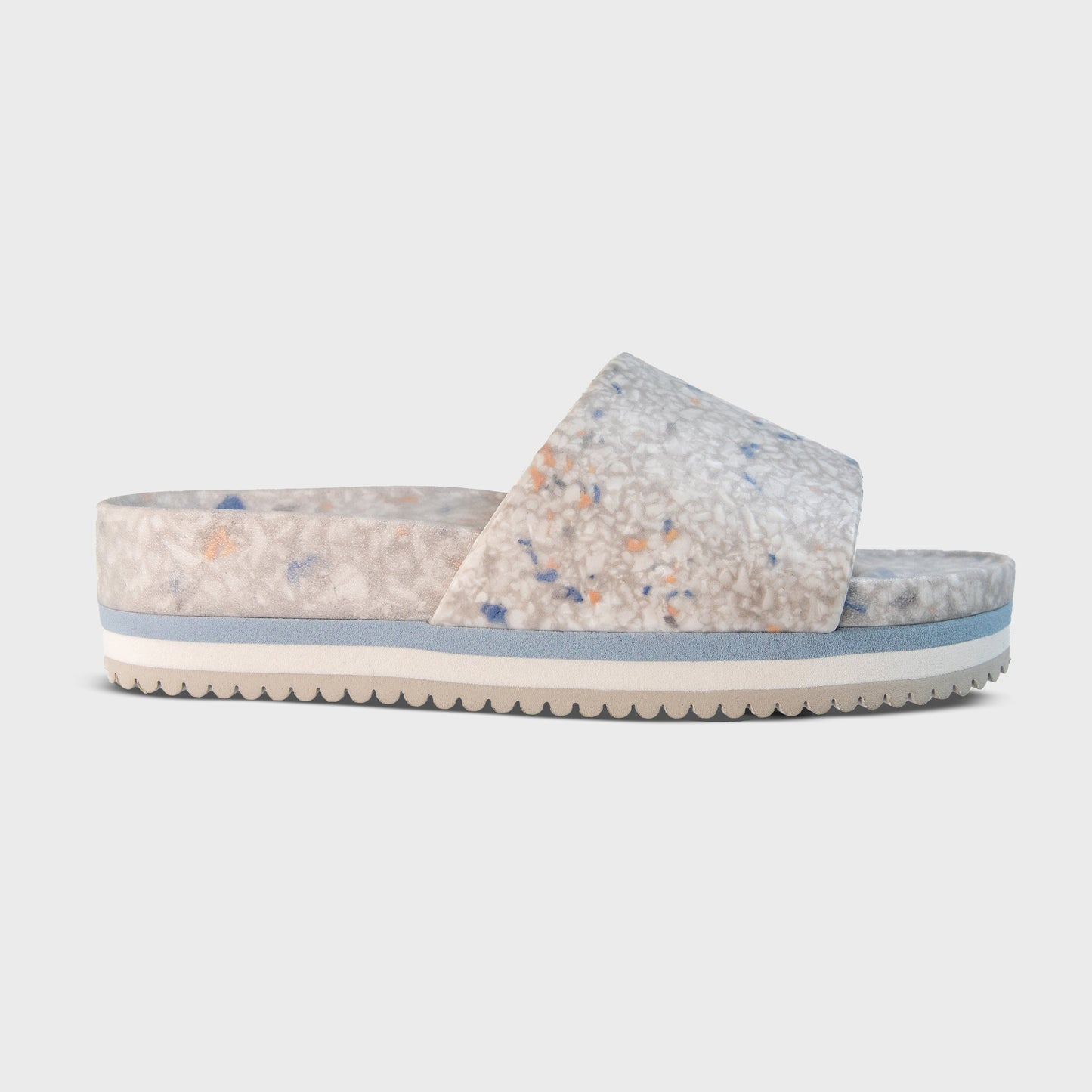 Sandalias de plataforma East Beach - Denim descolorido