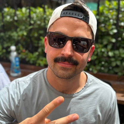 Terra Wayfinder |  Ebony & Zebrawood Sunglasses