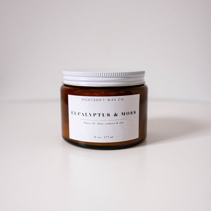 Eucalyptus & Moss Soy Candle