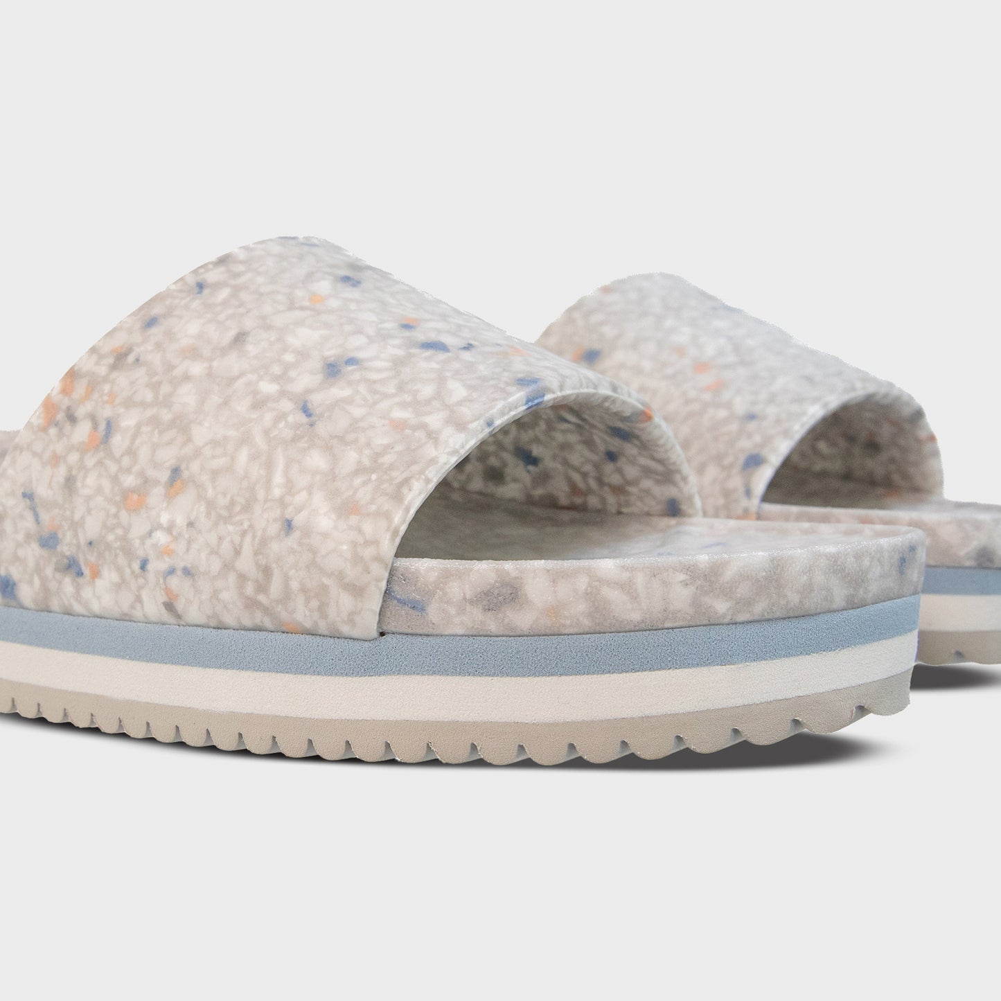 Sandalias de plataforma East Beach - Denim descolorido