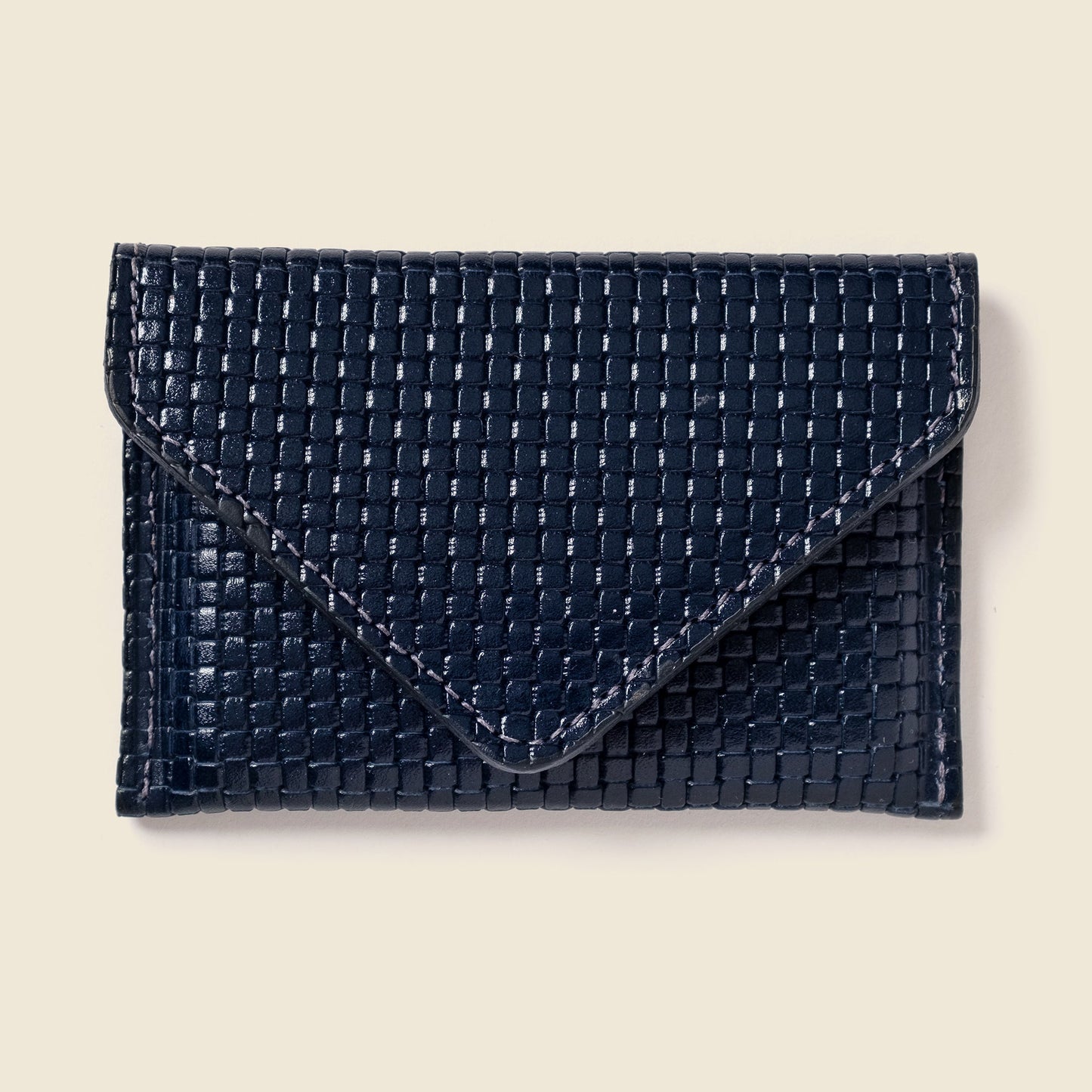 Mini cartera tipo sobre con protección RFID - Edición limitada azul marino
