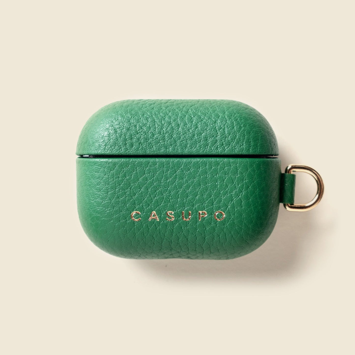 Funda de cuero para Airpods - Verde