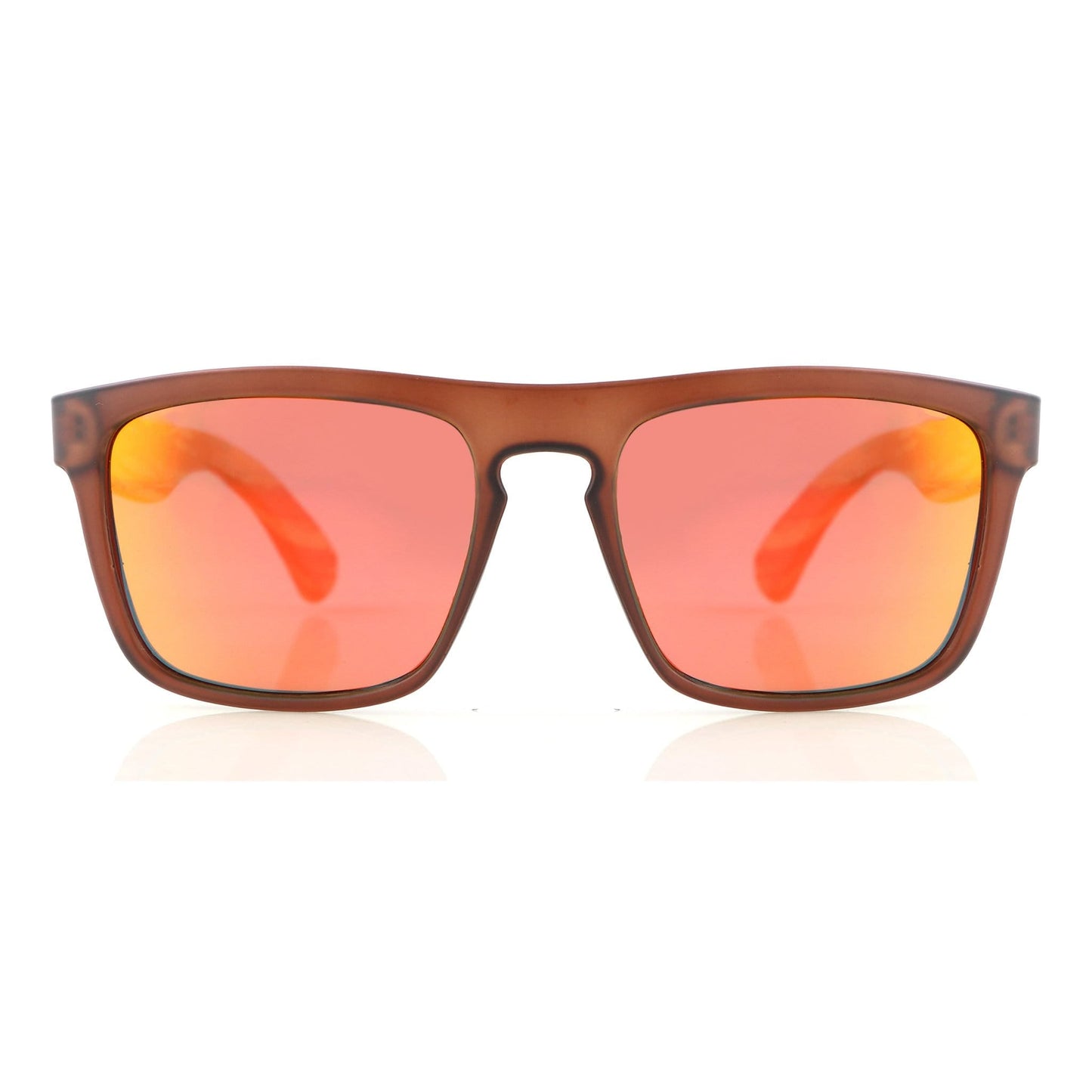 Flash Zebrawood Reflective Wooden Sunglasses | Joycoast