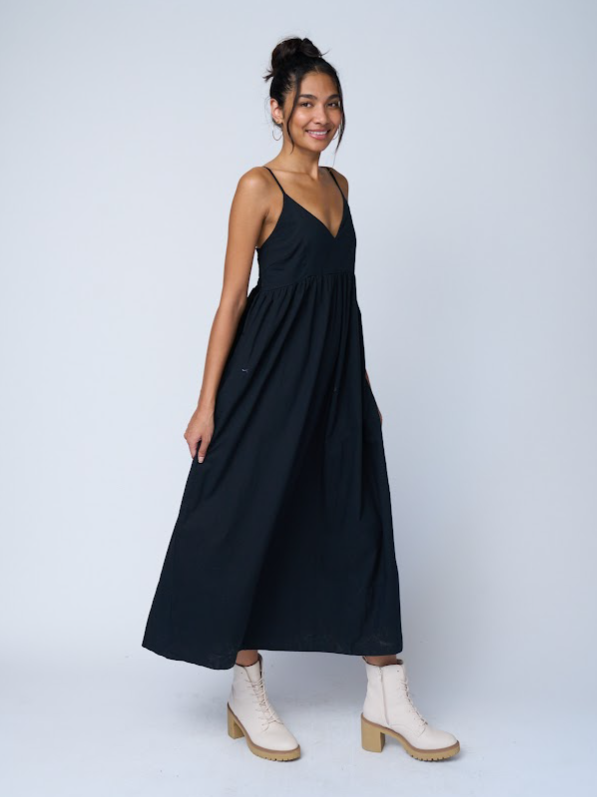 Vestido Hamptons - Negro