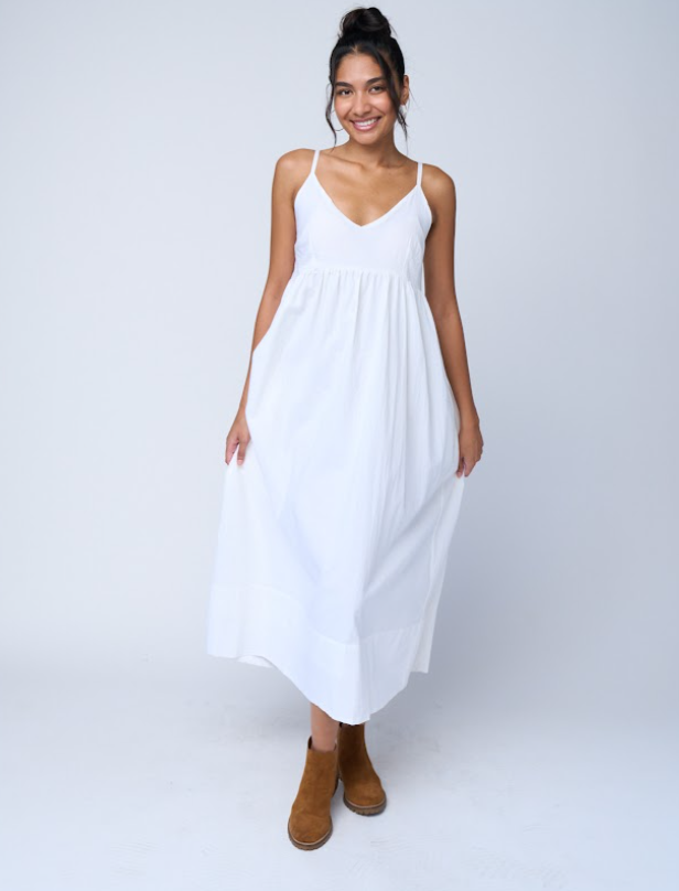 Vestido Hamptons - Blanco Natural