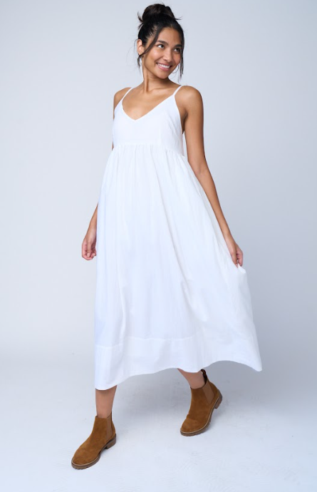 Vestido Hamptons - Blanco Natural