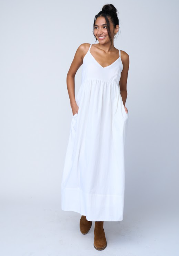 Vestido Hamptons - Blanco Natural