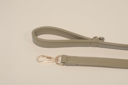 Beige Hands-Free Leash Dog Leash
