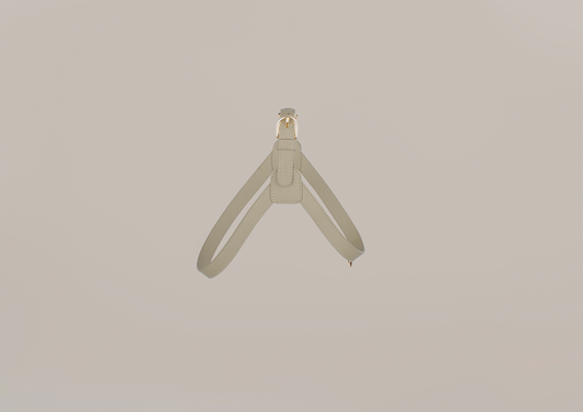 Luxury Cactus Leather Beige Harness for Dogs Luxury Harness 1