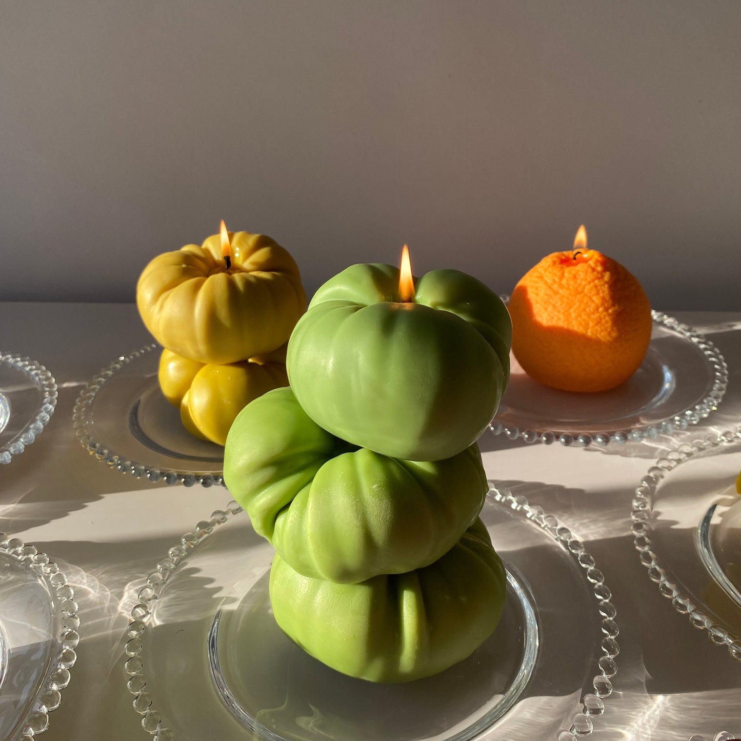 Heirloom Tomato Candle - Green