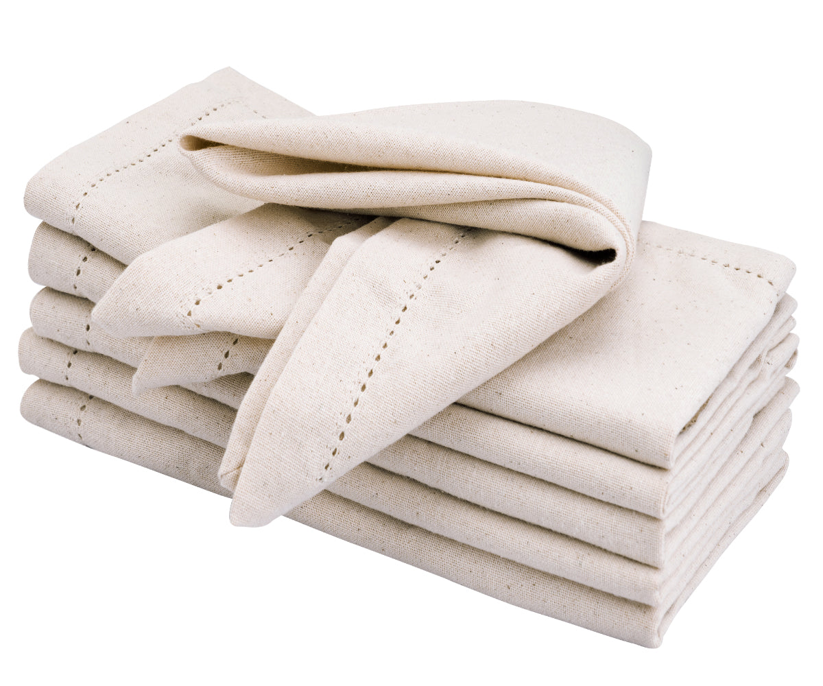 Servilletas de tela con dobladillo - 22 pulgadas